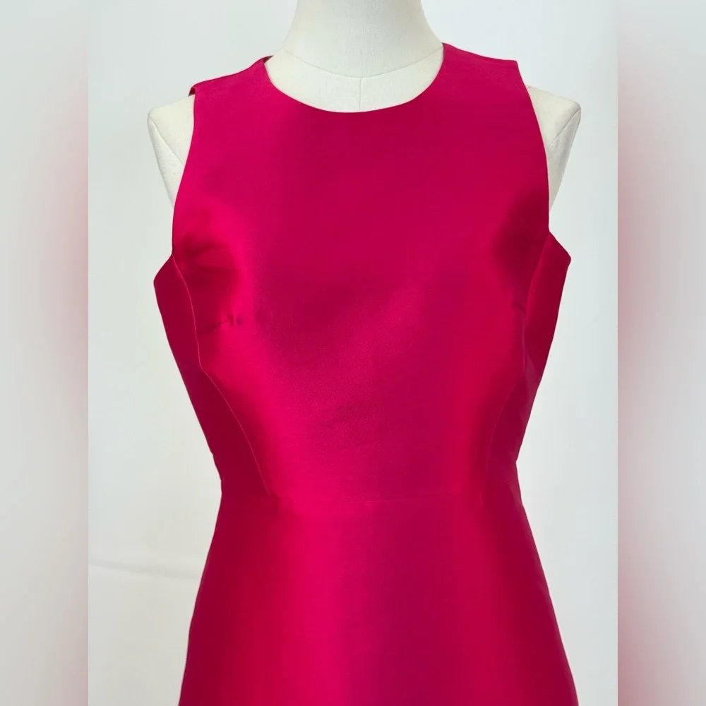 Kate Spade NY Hot Pink Peekaboo Back Sheath/A-Line Dress Size 6 - Picture 8 of 11
